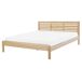 Beliani Cama Madera de pino CARNAC 165x210 Beliani Cama Madera de pino CARNAC 165x210 Madera