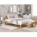 Beliani Cama Madera de pino CARNAC 165x210 Beliani Cama Madera de pino CARNAC 165x210 Madera