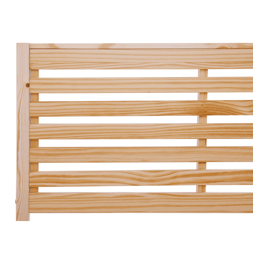 Cama Pinho CARNAC 160 x 200 cm Castanho claro