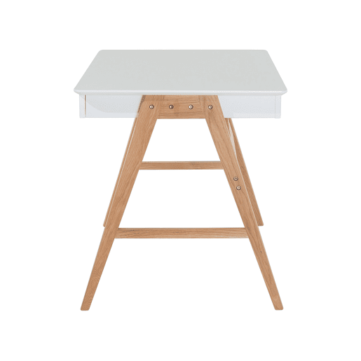 Secretária SHESLAY Branco 120 cm 70 cm com arrumação