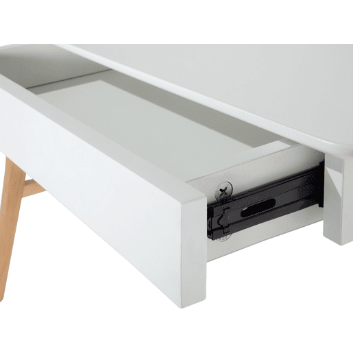 Secretária SHESLAY Branco 120 cm 70 cm com arrumação