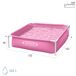 Piscina desmontable cuadrada Mini Frame INTEX Piscina desmontable cuadrada Mini Frame INTEX Rosa