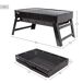 Barbacoa portátil plegable rectangular negra Aktive Barbacoa portátil plegable rectangular negra Aktive Negro
