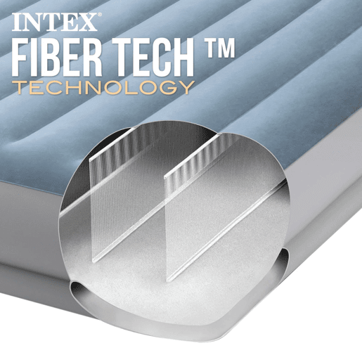 Colchão inflável duplo Tamanho M Plus Mid-Rise Comfort INTEX