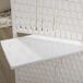 Biombo Separador Cuerda de Papel, Bambú, Madera de Pino HOMCOM Biombo Separador Cuerda de Papel, Bambú, Madera de Pino HOMCOM Blanco