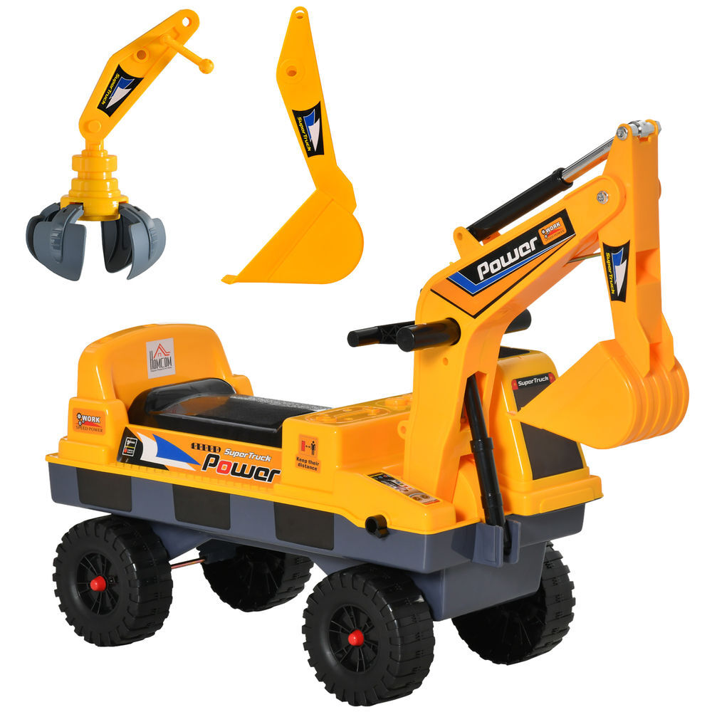 Tractor sin Pedales Infantil PP, ABS HOMCOM