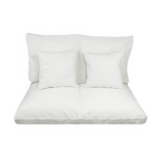 Acomoda Textil - Almofadas para sofá de 2 lugares Paletes amovíveis e laváveis 120x80cm. NÃO INCLUI PALETES (Bege) Acomoda Textil - Almofadas para sofá de 2 lugares Paletes amovíveis e laváveis 120x80cm. NÃO INCLUI PALETES (Bege)