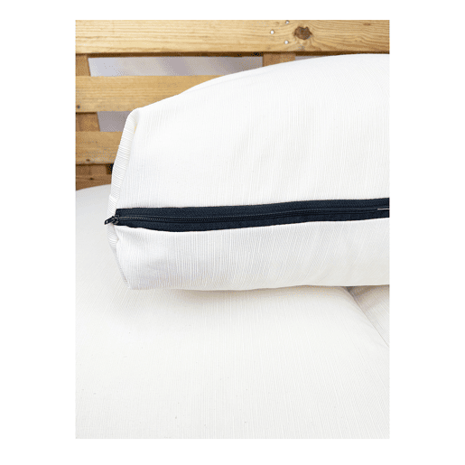 Acomoda Textil - Almofadas para sofá de 2 lugares Paletes amovíveis e laváveis 120x80cm. NÃO INCLUI PALETES (Bege) Acomoda Textil - Almofadas para sofá de 2 lugares Paletes amovíveis e laváveis 120x80cm. NÃO INCLUI PALETES (Bege)