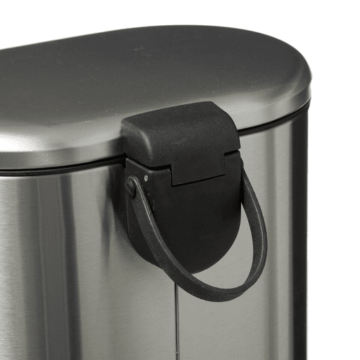 Siliflex 6 L Cubo de pedal de aço inoxidável