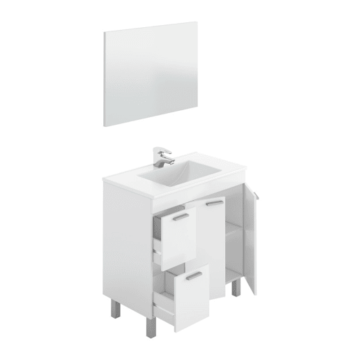 Móveis de casa de banho Aktiva Blanco Brillo 80 x 80 x 45 cm