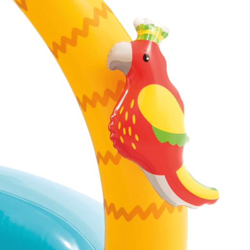 Piscina inflável tropical cpiso acolchoado, toldo e animais infláveis Ø102 cm INTEX Piscina inflável tropical cpiso acolchoado, toldo e animais infláveis Ø102 cm INTEX