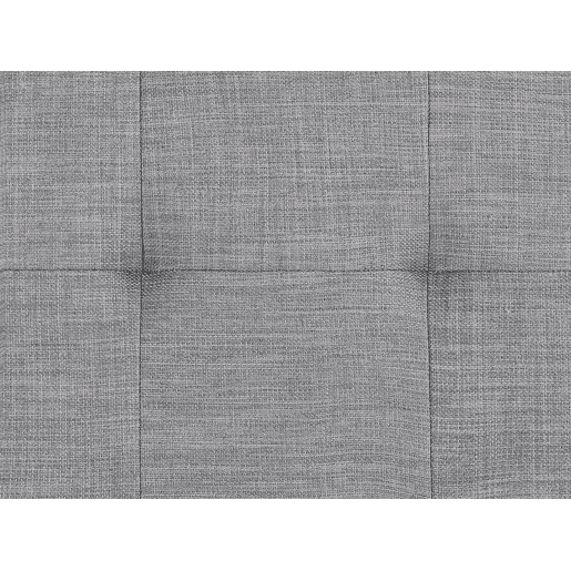 Cama Tecido LILLE 160 x 200 cm Cinzento