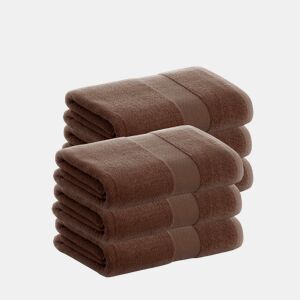 Pack 6 Toalhas de Algodão para Banho 100% Algodão de 500grm2 de Qualidade com secagem extra-rápida e tendência primavera-verão