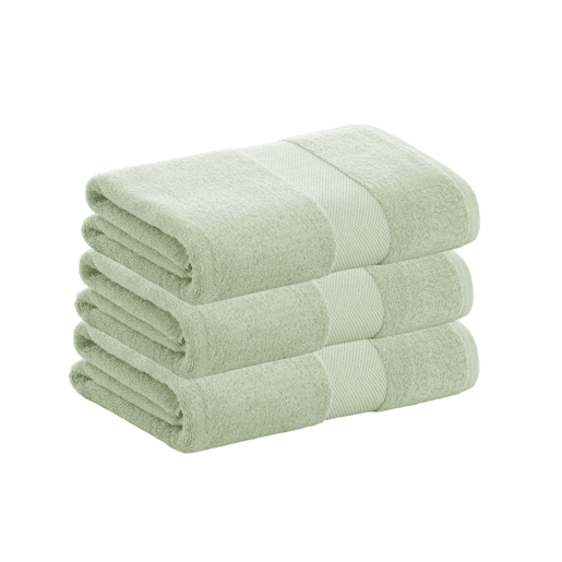 Pack 3 Toalhas de Chuveiro 100% Algodão de 500grm2 de Qualidade com secagem extra-rápida e tendência primavera-verão