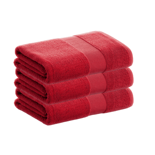 Pack 3 Toalhas de Chuveiro 100% Algodão de 500grm2 de Qualidade com secagem extra-rápida e tendência primavera-verão
