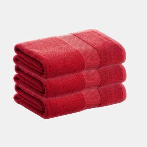 Pack 3 Toalhas de Chuveiro 100% Algodão de 500grm2 de Qualidade com secagem extra-rápida e tendência primavera-verão