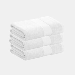 Pack 3 Toalhas de Chuveiro 100% Algodão de 500grm2 de Qualidade com secagem extra-rápida e tendência primavera-verão