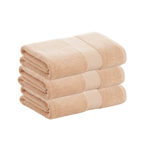 Pack 3 Toalhas de Chuveiro 100% Algodão de 500grm2 de Qualidade com secagem extra-rápida e tendência primavera-verão