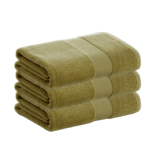 Pack 3 Toalhas de Chuveiro 100% Algodão de 500grm2 de Qualidade com secagem extra-rápida e tendência primavera-verão