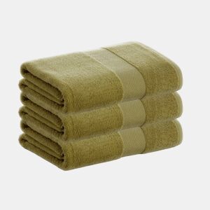Pack 3 Toalhas de Chuveiro 100% Algodão de 500grm2 de Qualidade com secagem extra-rápida e tendência primavera-verão