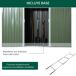 Caseta de Jardín Acero Galvanizado, PP Outsunny 280 Caseta de Jardín Acero Galvanizado, PP Outsunny 280 Gris