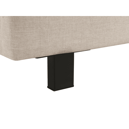 Cama Tecido ALBI 160 x 200 cm Creme