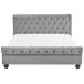 Beliani Cama de agua Terciopelo AVALLON 172x233 Beliani Cama de agua Terciopelo AVALLON 172x233 Azul Marino