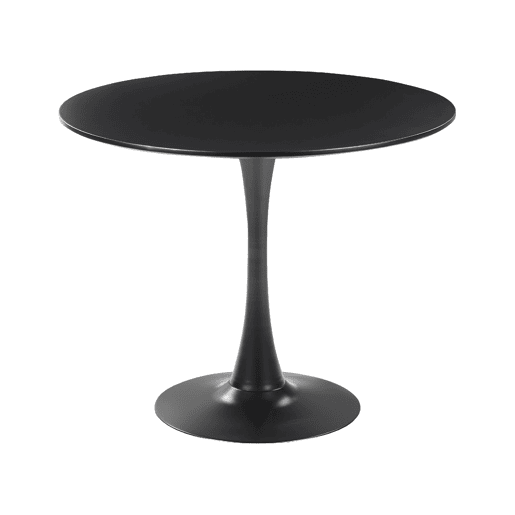 Mesa de jantar BOCA Preto 90 cm 90 cm Mesa de jantar BOCA Preto 90 cm 90 cm