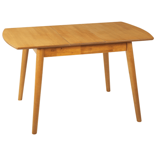 Mesa de jantar extensível TOMS Castanho claro 100130 cm 80 cm