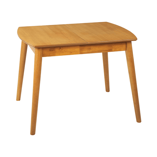 Mesa de jantar extensível TOMS Castanho claro 100130 cm 80 cm