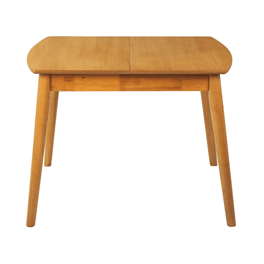Mesa de jantar extensível TOMS Castanho claro 100130 cm 80 cm