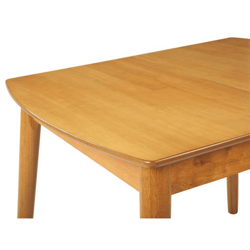 Mesa de jantar extensível TOMS Castanho claro 100130 cm 80 cm
