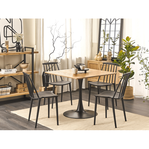 Mesa de jantar BOCA Freixo claro 90 cm 90 cm