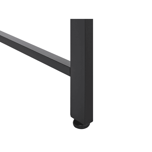 Secretária com painel de notas VINCE Preto 118 cm 60 cm