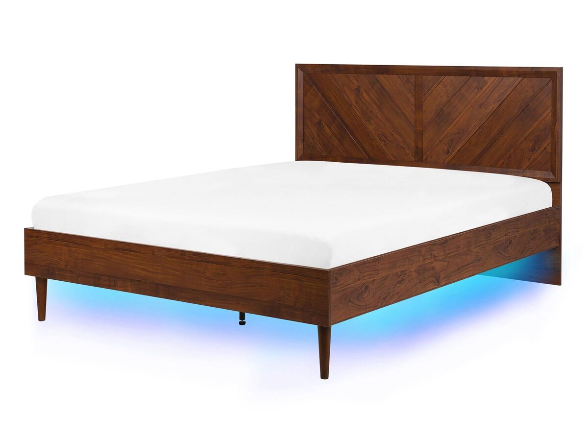 Beliani Cama Tablero de partículas MIALET 147x209 Multicolor