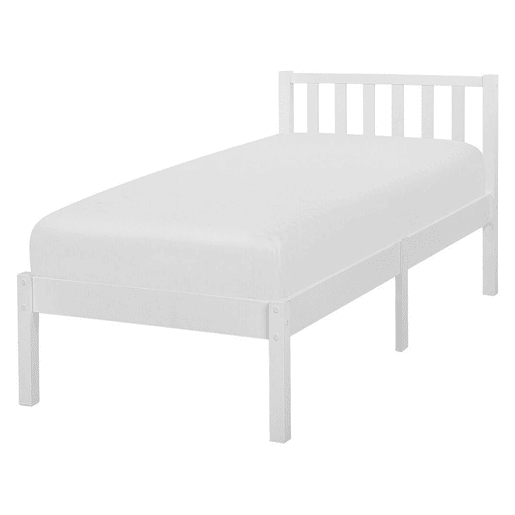 Cama Pinho FLORAC 90 x 200 cm Branco