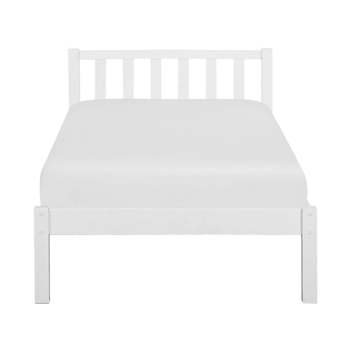 Cama Pinho FLORAC 90 x 200 cm Branco