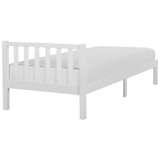 Cama Pinho FLORAC 90 x 200 cm Branco