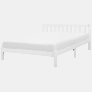 Cama Pinho FLORAC 180 x 200 cm Branco