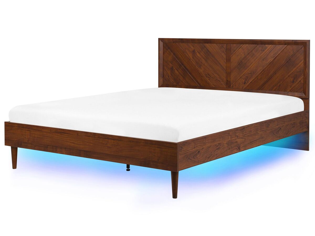 Beliani Cama Tablero de partículas MIALET 187x209 Multicolor