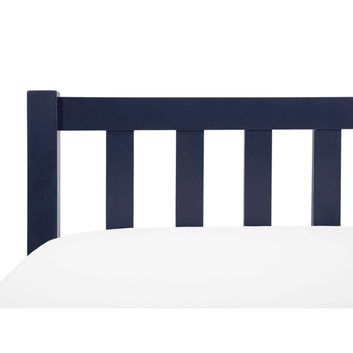 Cama Pinho FLORAC 140 x 200 cm Azul marinho