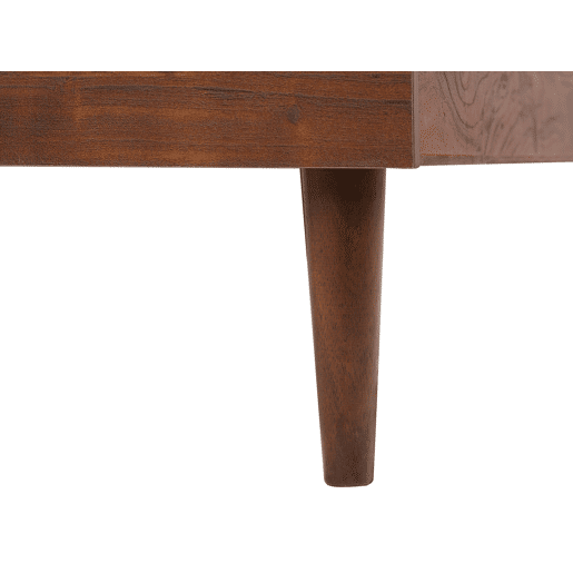 Cama MIALET 140 x 200 cm Castanho escuro