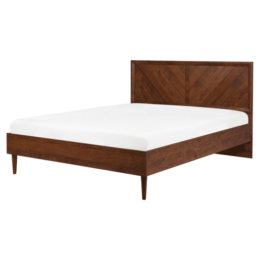Beliani Cama com LED Aglomerado de madeira MIALET
