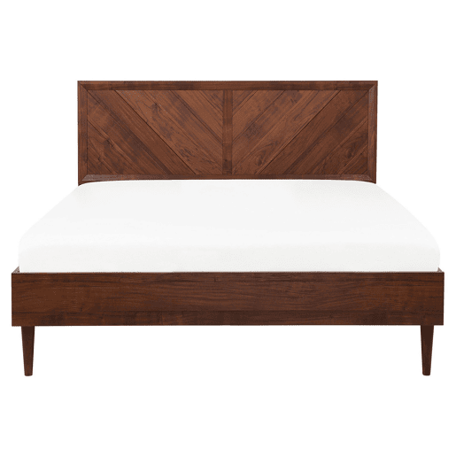Beliani Cama com LED Aglomerado de madeira MIALET