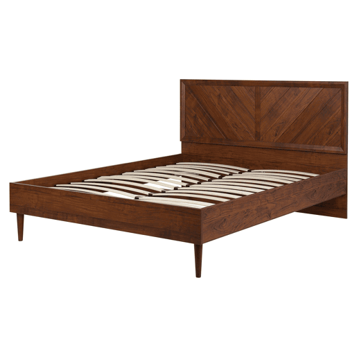 Beliani Cama com LED Aglomerado de madeira MIALET