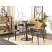 Beliani Mesa de comedor BOCA 90x90 Beliani Mesa de comedor BOCA 90x90 Crema