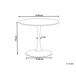 Beliani Mesa de comedor BOCA 90x90 Beliani Mesa de comedor BOCA 90x90 Crema
