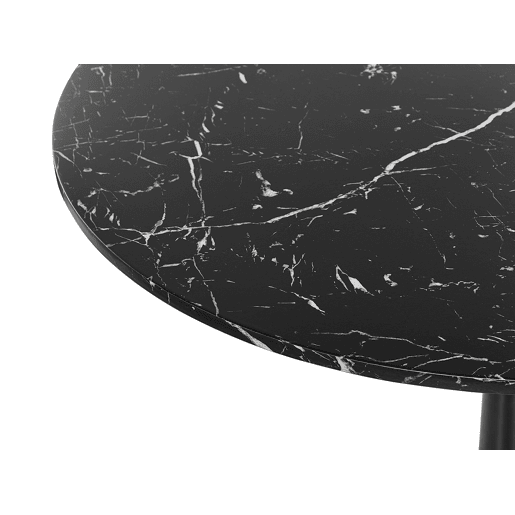 Mesa de jantar BOCA Mármore preto 90 cm 90 cm