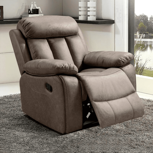 Cadeirão de relaxamento Kendal Chocolate 93 x 104 x 93143 cm