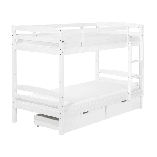 Beliche com gavetas Pinho REGAT 90 x 200 cm Branco